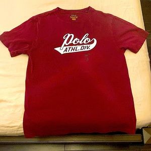 Burgendy Polo Ralph Lauren T-Shirt